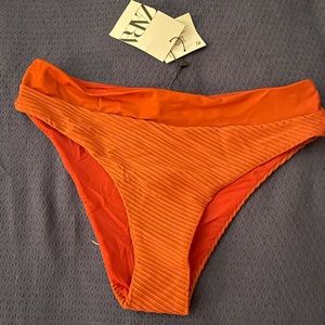 Zara Bikini Bottom High Leg